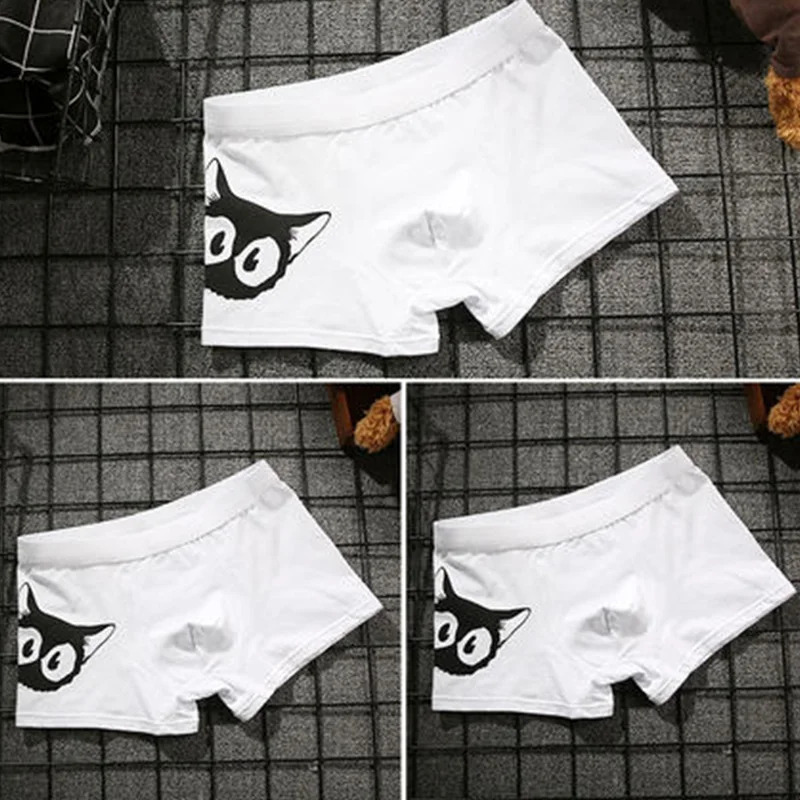 Стиль 4 шт./компл. из Boxershort Для мужчин трусы-боксеры мягкое нижнее белье трусы-боксеры cuecas из модала размера плюс трусы-боксеры с изображением Для мужчин нижнее белье Лот - Цвет: WGNY117-17