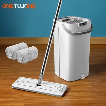 

Upgrade Magic Cleaning Mop And Bucket ,Kitchen Floor Clean Tools