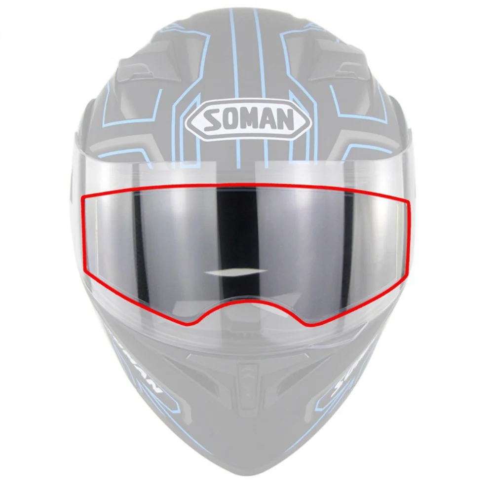 Anti-Fog Helmet Lens Film Universal Motorcycle Helmet Visor Fog Resistant Films