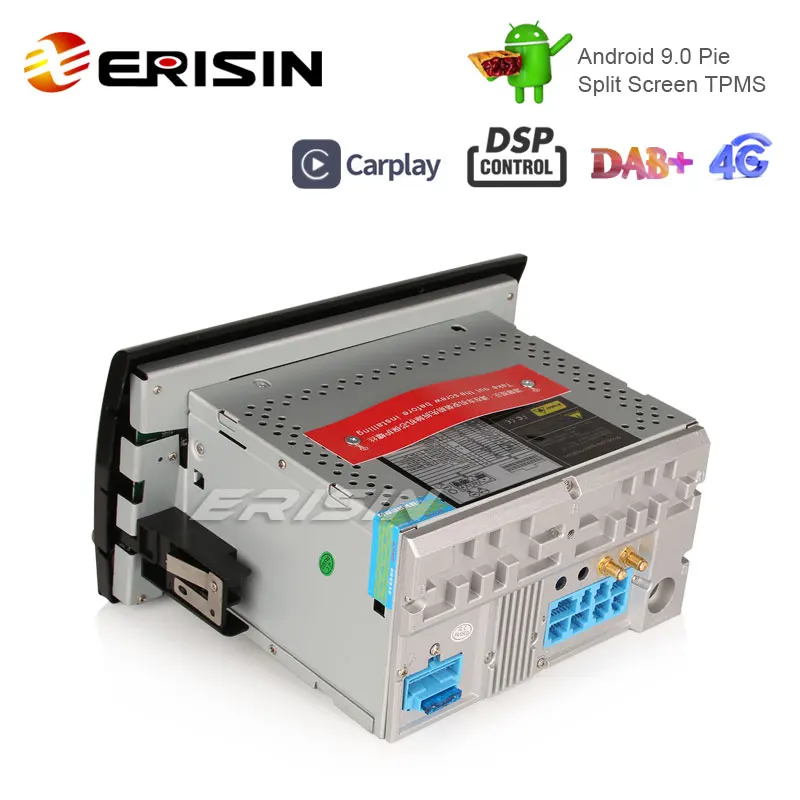 Erisin ES3071F " Android 9,0 DAB+ стерео gps Wifi 4G OBD DSP TPMS CarPlay для FIAT BRAVO