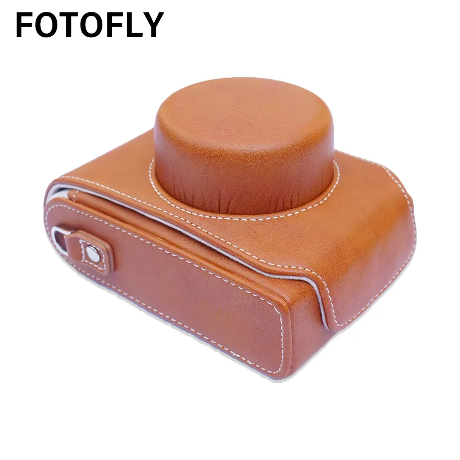 FOTOFLY D-LUX7 чехол для портативной камеры из искусственной кожи чехол с плечевым ремнем для Leica D-LUX 7 аксессуары для защиты камеры