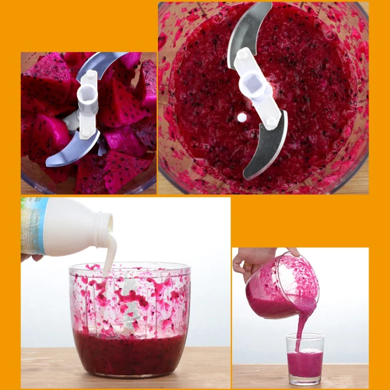 Durable Kitchen Manual Food Chopper Set Household Vegetable Choppers Shredder Multifunction Food Pr - 4000095369937