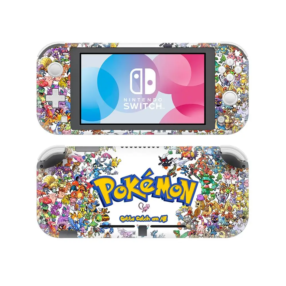 Покемон го Пикачу наклейка на кожу для nintendo Switch Lite консоль NS NAND Switch Lite Мини-Протектор виниловая наклейка на кожу