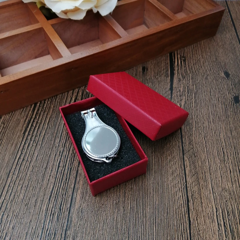 Red Gift box pack 50 шт персонализированные свадьба/Крещение/Первое причастие юбилей многофункциональный штопор/брелок/кусачки для ногтей - Цвет: Red Gift box pack