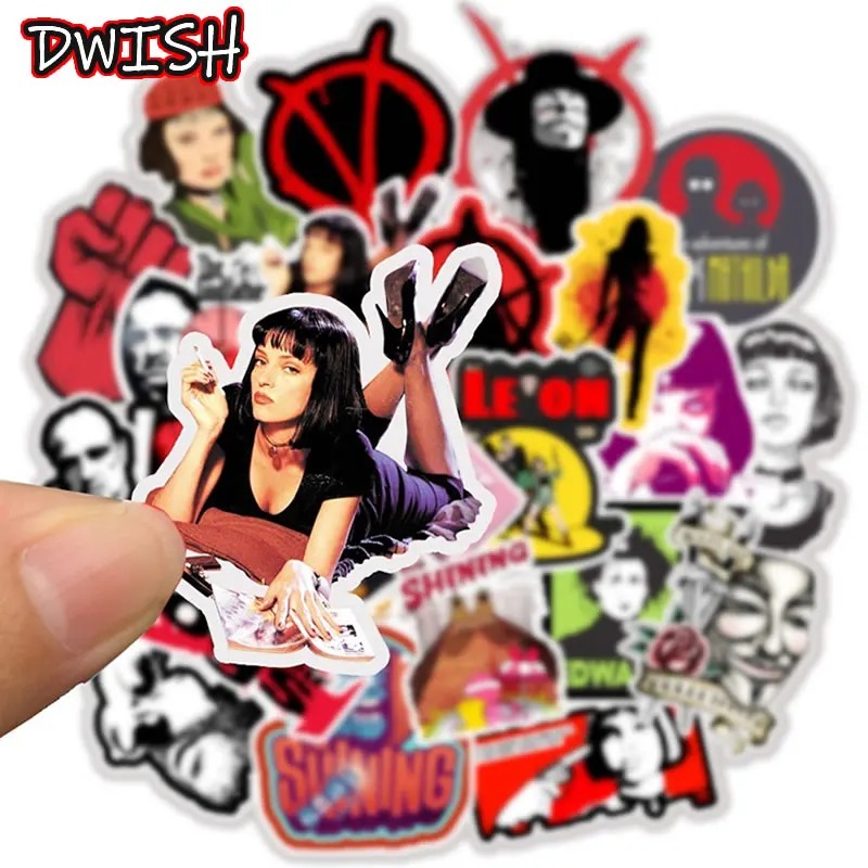 10 30 50pcs Movies Anime Girls Waterproof Stickers Skateboard Guitar Suitcase Motorcycle Funny Graffiti Sticker Kids