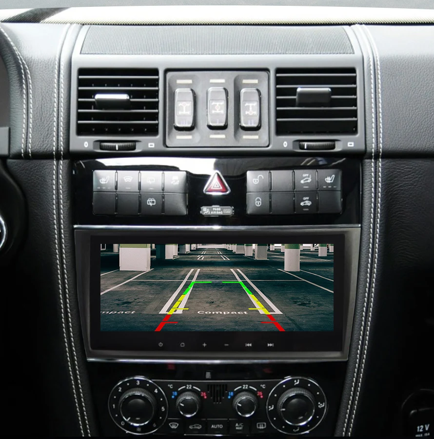 Excellent Android 7.1 8.8 Inch Car Multimedia Player For Mercedes Benz G500 GPS Audio Radio Navigation Multimedia Radio HeadUnit 11