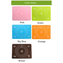 Практичный коврик для выпечки кухонный портативный многоцелевой практичный высококачественный пищевой силикагель коврик для выпечки