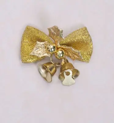 17. 5cm Рождественский колокольчик, бант, льняное украшение, праздничные вечерние украшения для самодельного изготовления, подвеска, гирлянда, украшение из ротанга, дерево, 5-8 см, 1 шт - Цвет: 17. 5cm