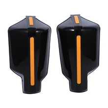 Универсальный 1 пара мотоцикл Водонепроницаемый Рукавицы защитные узор рук охранники PC пластик с винтовыми аксессуарами