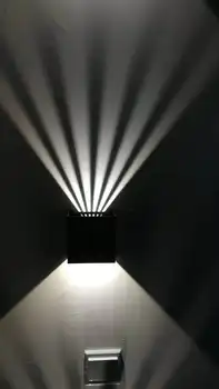 

outdoor lamps 10W led wall light outdoor ip65 black Decorative lighting Porch Garden home