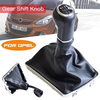 

Fit For VAUXHALL OPEL ASTRA III H 1.6 2004-2010 Manual 5 6 Speed Gear Stick Lever Knob Shifter With Leather Dust-Proof Cover