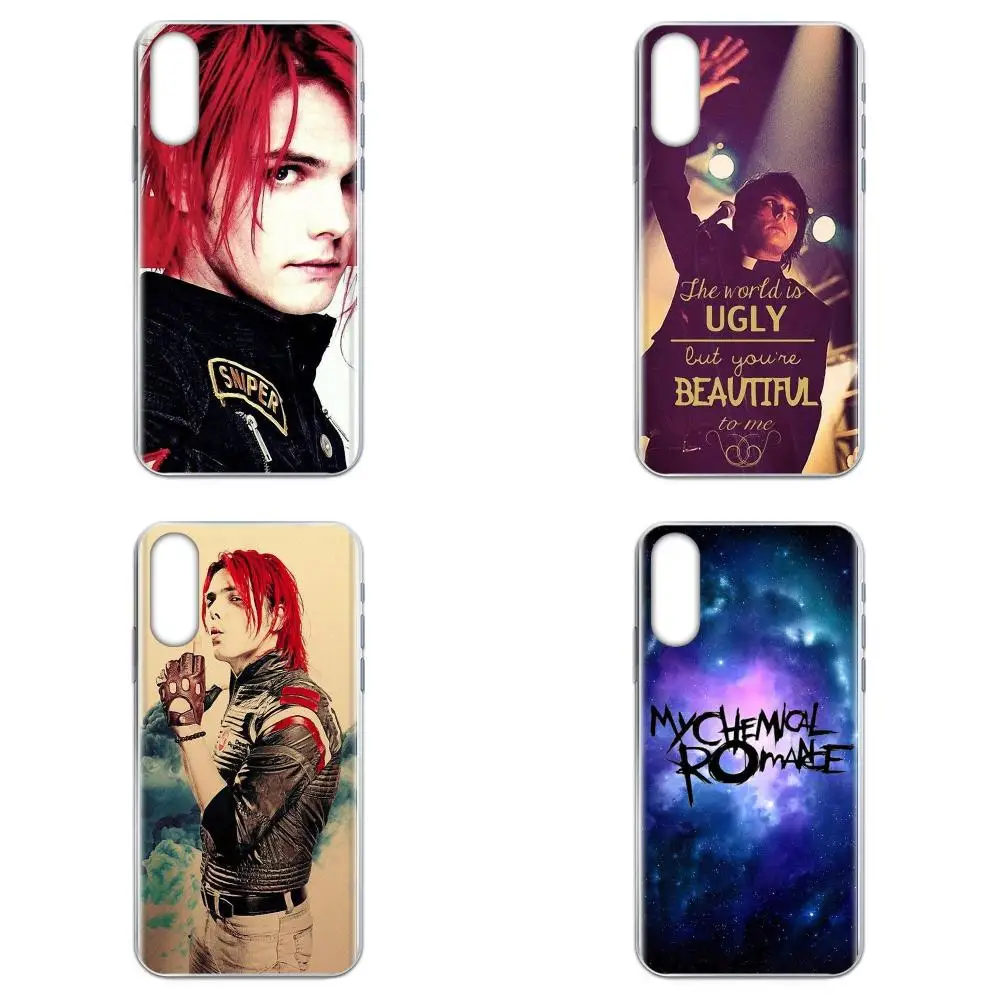 Музыкальная группа Gerard Way My Chemical Romance Mcr для Huawei Honor Mate 20 p40 lite pro 10i 20i 8S Y9 Y7 Y5 Prime 2019 2018 |