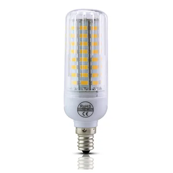 

New E12 5730 SMD LED Corn Bulb Lamp Candle Light LED 80 80W White 110V