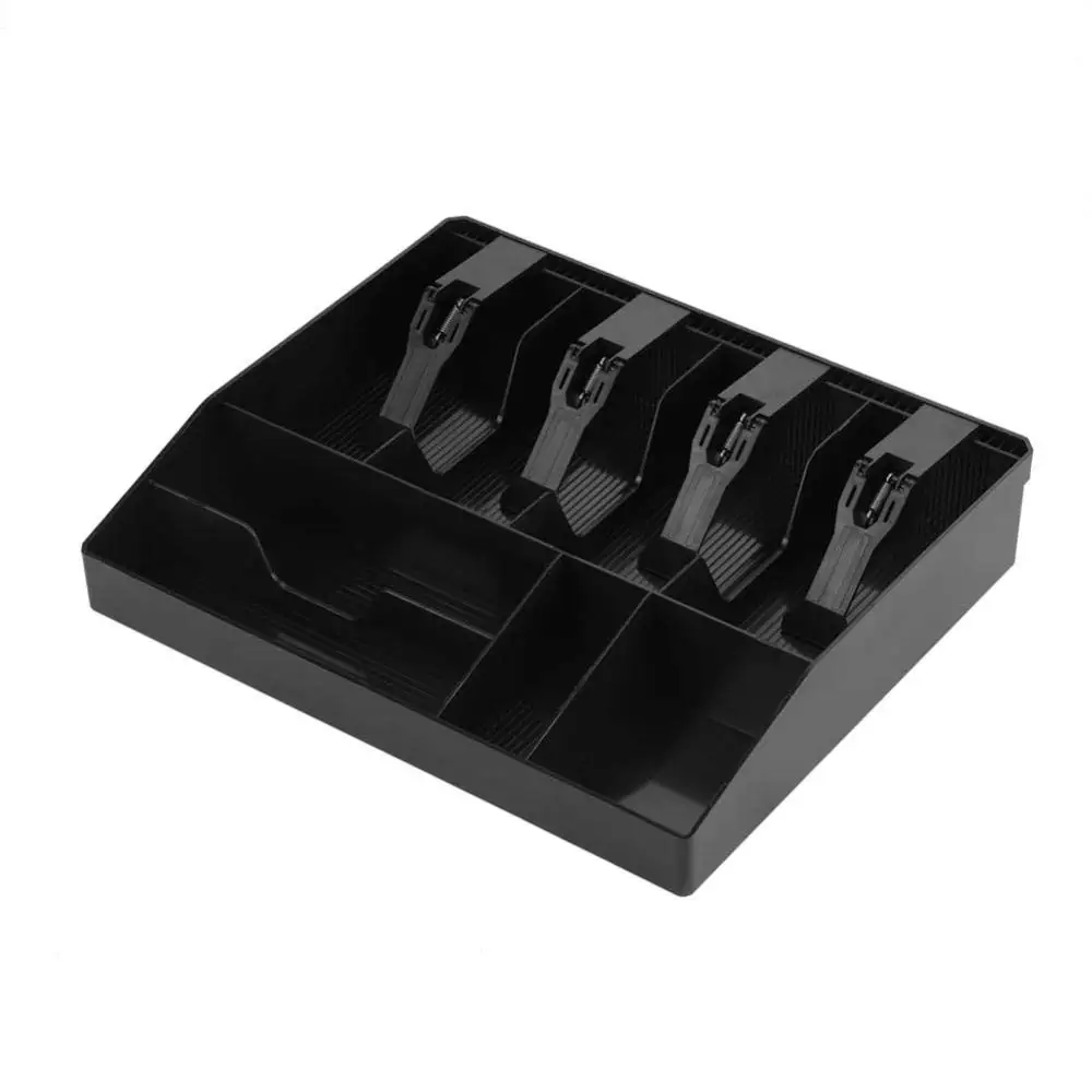 Plastic Clip Жесткий чехол, новинка, кассовый ящик, класс, кассовый ящик для монет, кассовый ящик, лоток, кассовый ящик, чехол - Цвет: Plastic Clip