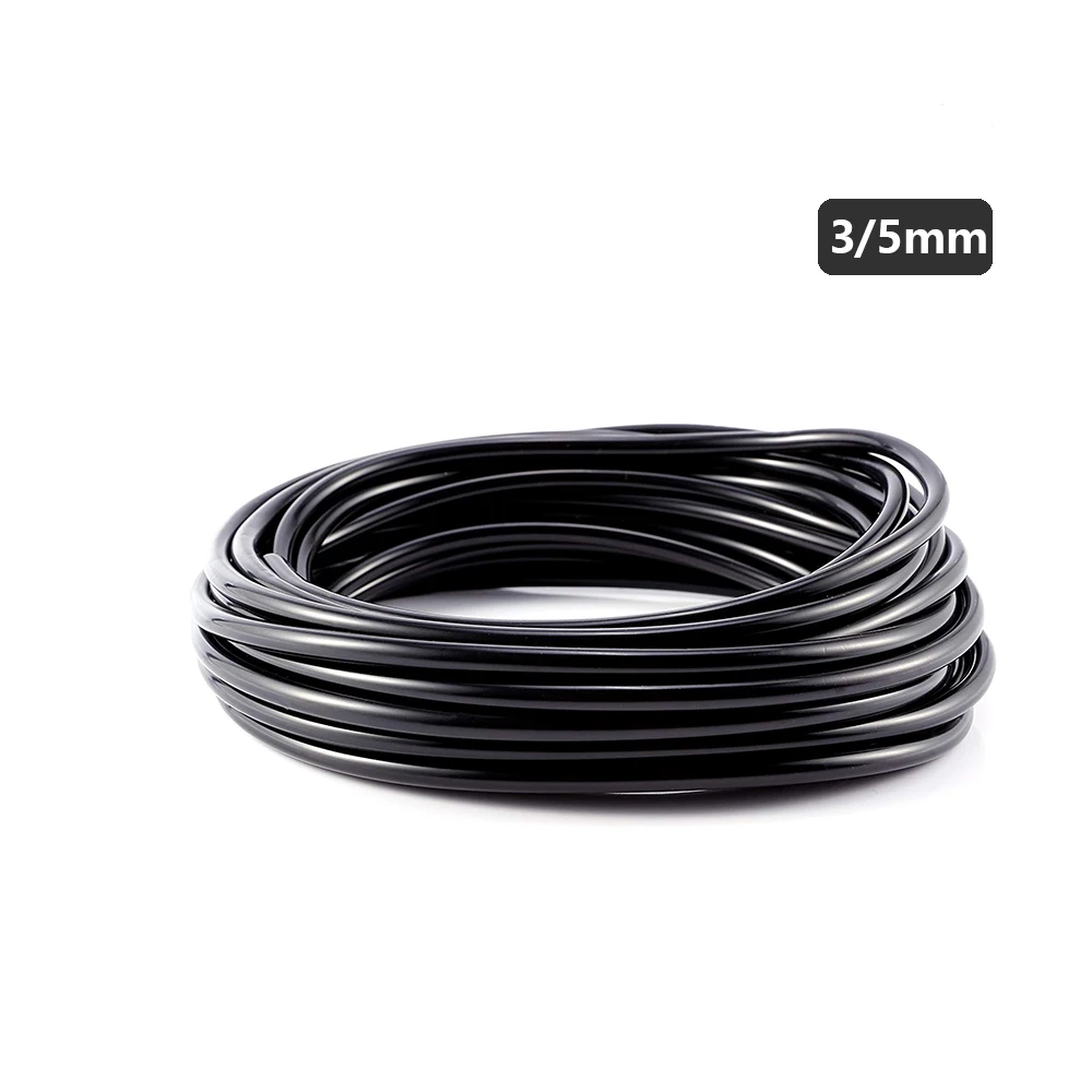 

3/5mm Irrigation Pipe Watering Hose PVC Tubing for Garden Outdoor Plant Micro Drip Irrigation System