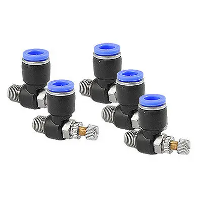 

5 Pcs 9mm Thread Airflow Speed Control Valve Connector