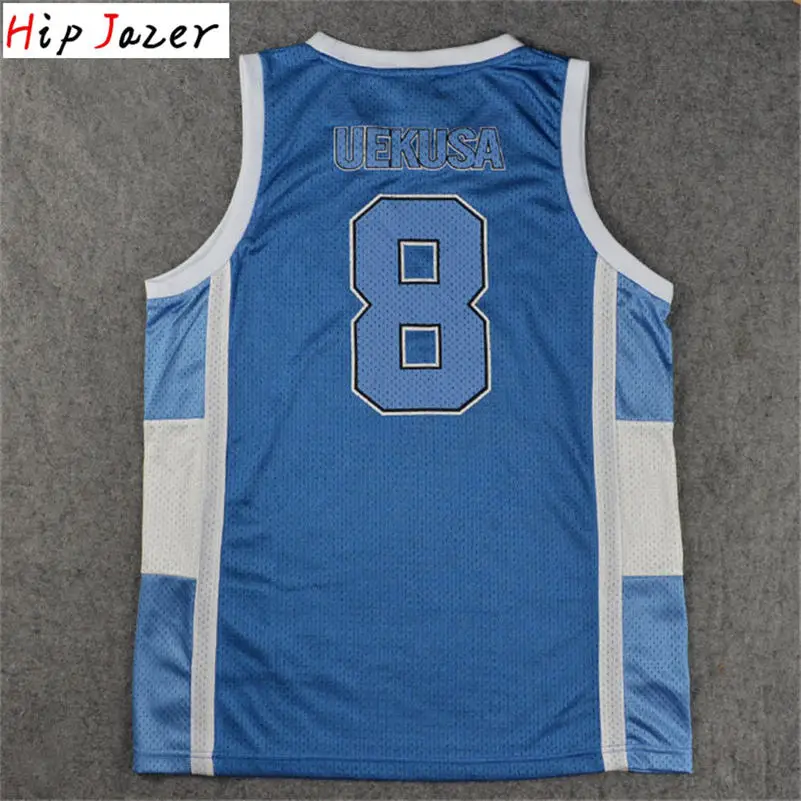 thumbnail image 1 of HipJazer Cosplay Ryonan 7 # Akira Sendoh 13 # FUKUDA 6 # KASHINO 8 # UEKUSA 5 # IKEGAMI camiseta de baloncesto hombres camisetas de baloncesto TOPS, 1 of 5