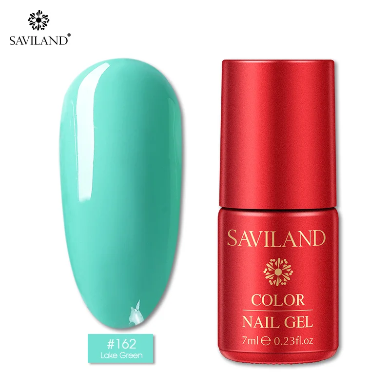 SAVILAND 126 Colors New Arrival Semi Permanent Top Coat UV LED Gel Varnish Soak Off Nail Art Gel Lacquer Gel Nail Polish - Цвет: PT162