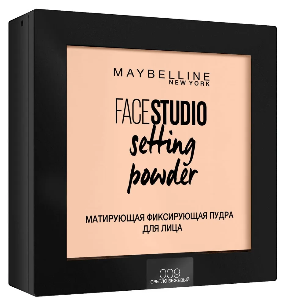 Пудра для лица Maybelline New York Facestudio Setting Powder, 009, 9 г