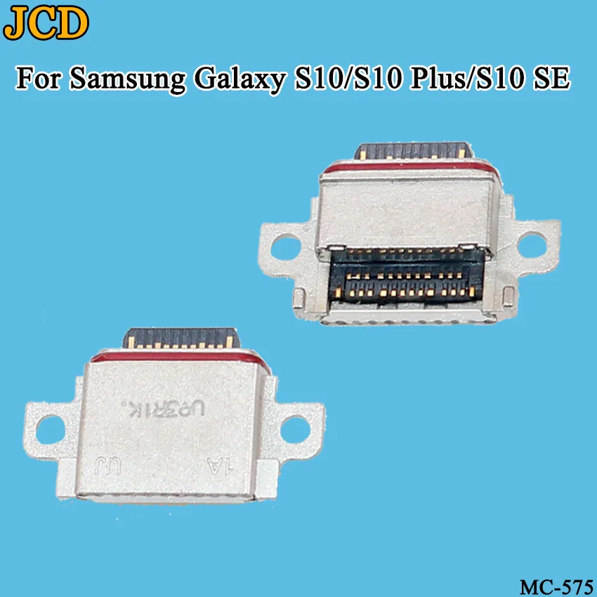 JCD 5 шт./лот порт зарядки Micro USB разъем зарядного устройства Разъем для samsung Galaxy S10/S10 Plus/S10 SE