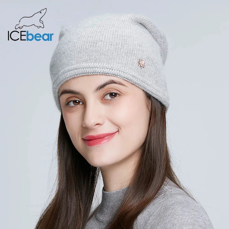 ICEbear высокое качество женская шляпа модная шапка E-MX19104 - Цвет: 08