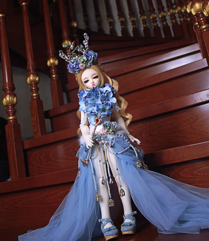1/4 тонкое MSD bjd Кукольное платье для BJD SD Кукольное платье Лолита Вечерние