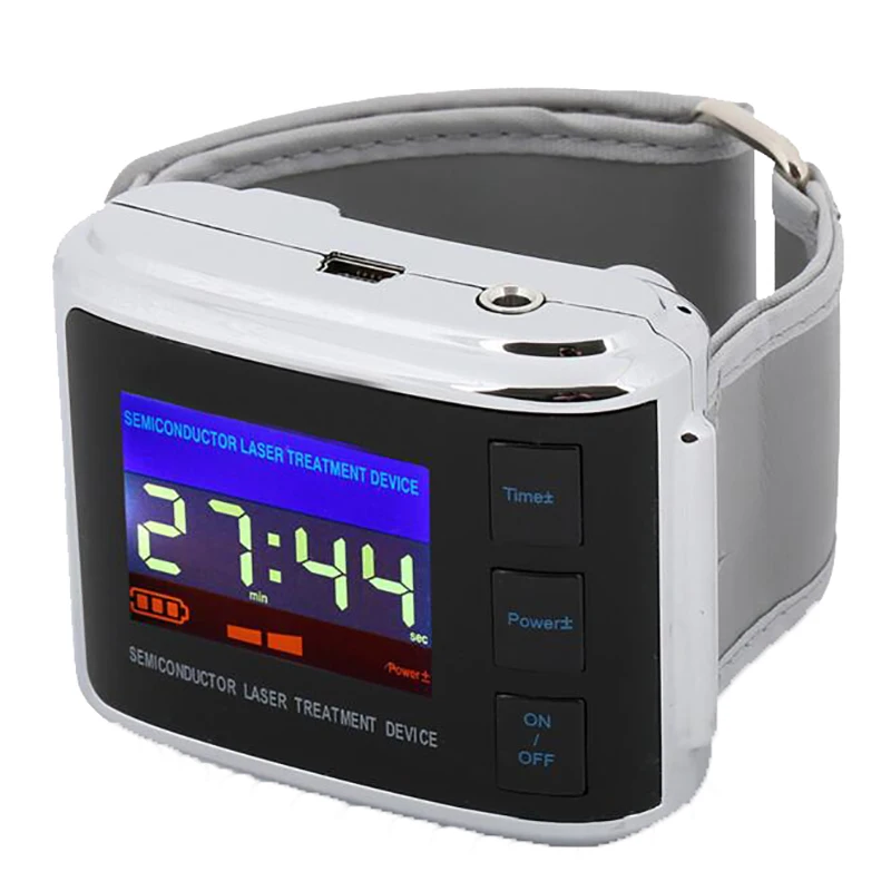 Red Laser Watch-1 Weber наручные медицинские часы лазер иглоукалывание 650 нм мягкий лазер Диабетическая терапия варикозное расширение вен высокое кровяное давление сахар - Color: Red Laser Watch-1