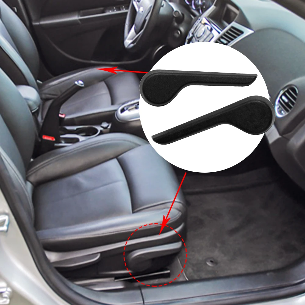 Новинка 1 пара регулировочный рычаг для автомобильного сиденья ручка тяговые