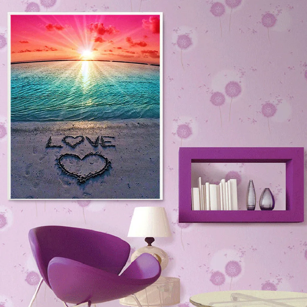 Полноформатная Алмазная картина Водопад алмазная вышивка 5D живопись мозаика