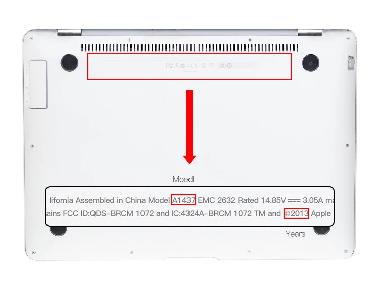 NOHON Аккумулятор для ноутбука A1437 для Apple MacBook Pro retina 1" A1425 Late 2012 ранний 2013 MD212 MD231 MD101 11,21 V 74Wh батарея