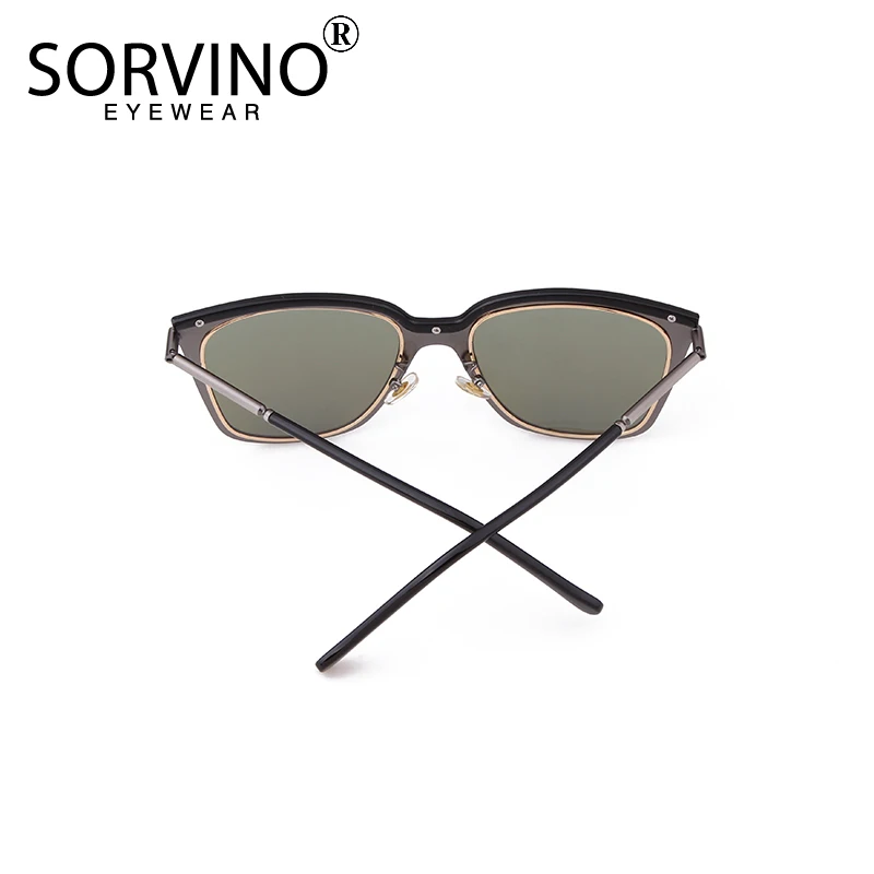 SORVINO, солнцезащитные очки, брендовые, дизайнерские, классические, винтажные, квадратные, Роскошные, солнцезащитные очки для женщин, мужчин, Lentes Gafas De Sol Para Hombre