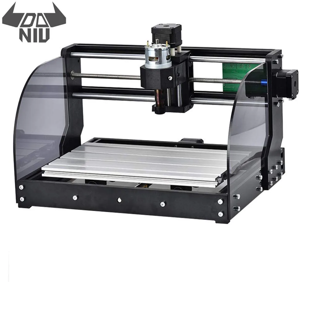 DANIU CNC 3018 PRO лазерный гравер древесины CNC маршрутизатор машина GRBL DIY гравировальный станок для дерева PCB PVC мини CNC 3018 гравер