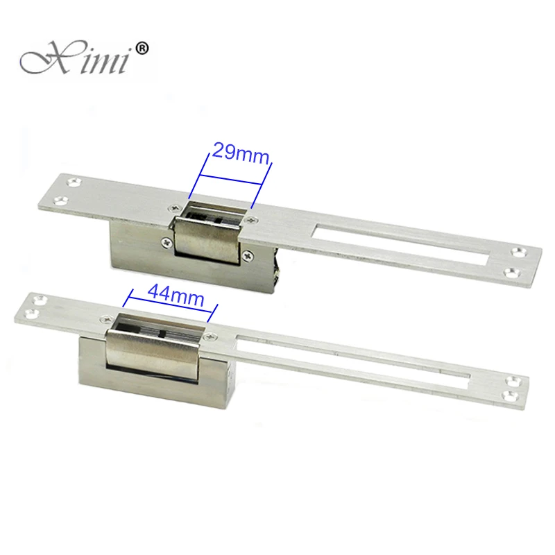Long panel Electric Strike lock electronic door lock Fail secure or Fail safe 800KG holding force 44mm lock tongue