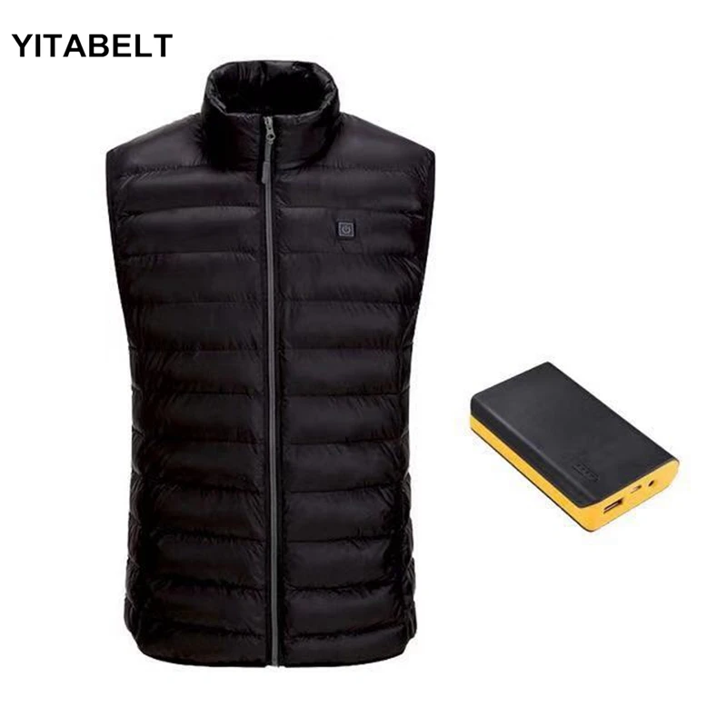 

Intelligent Thermostat Vest USB Smart heating Suit Winter Charging Heating Warm Vest Clothes Carbon Fiber Heating