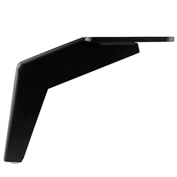

4 Pieces Of Curved Metal Furniture Legs Square Cabinet Wood Table Legs Sofa Foot Bed Foot Riser Furniture Accessories