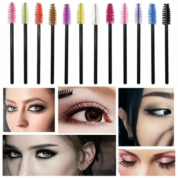 

50Pcs/Set Disposable Eyelash Brushes Lash Extension Spoolie Applicator Disposable Mascara Wands Eyes Cosmetic Makeup Tools D30