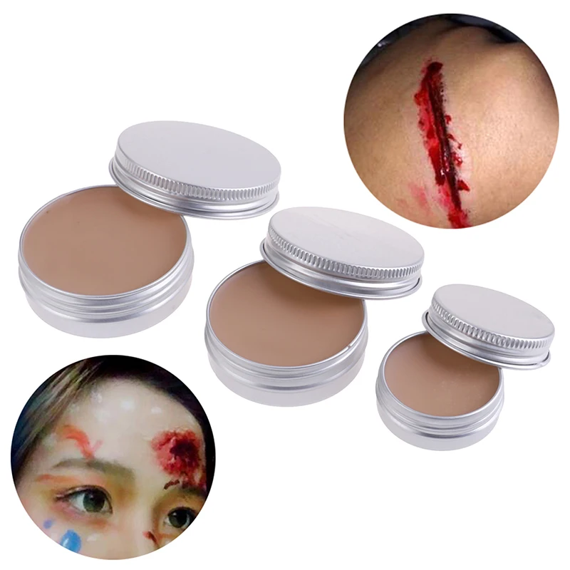 Хэллоуин живопись шрамы запястье косплей телесный цвет Обложка брови грязь кожа