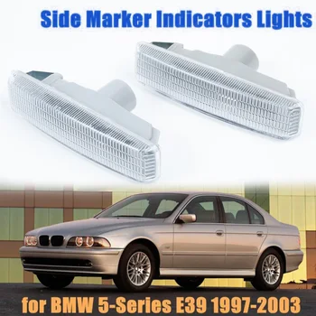 

Front Side Marker Light Bumper For BMW 5 Series E39 1997-2003 Accessories Auto