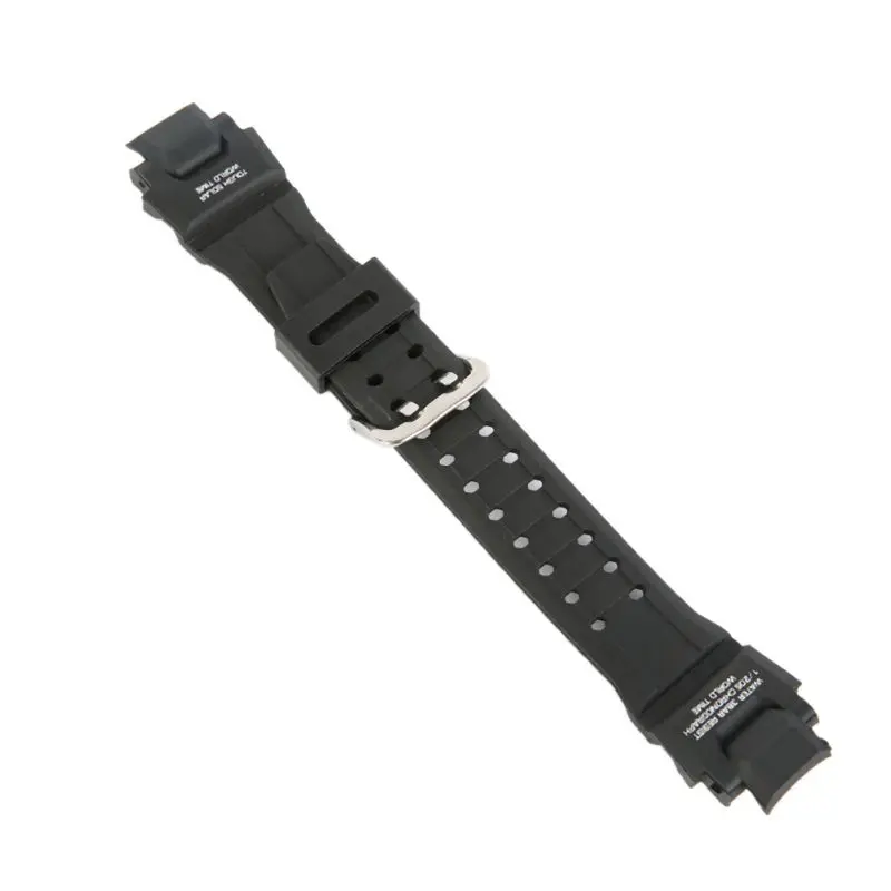 

Watch Band Strap Pin Buckled Resin Wristband Wristwatch Bands Diving Replacement Accessories for Casio Watches