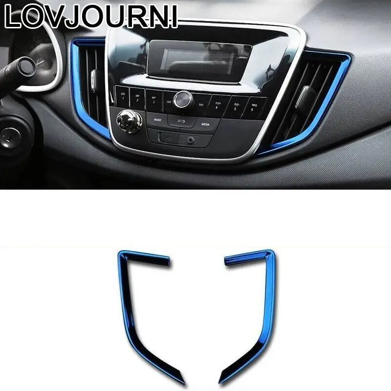 Выход кондиционера интерьер модифицированный Automovil хром части молдинги аксессуары 18 19 для Chevrolet кавалер