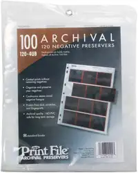 100 шт напечатанный файл 6x7 120 формат пленка негативы страницы рукава для хранителей