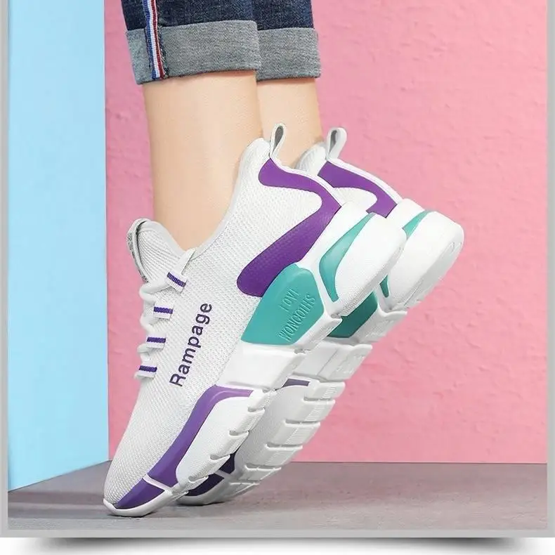 Running Shoes for Women Hot Sale Summer Breathable Soft Air Mesh Sneakers Women Walking Jogging Trainers Chaussures Femme