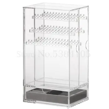 

Jewelry Receiving Frame Household Desktop Earrings Necklace Finishing Frame Transparent Display Frame 66300