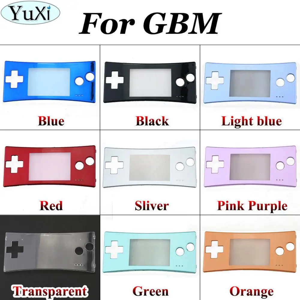 

YuXi Replacement For Nintend for GameBoy Micro Shell Housing Case Cover For GBM Halloween Front Bezel