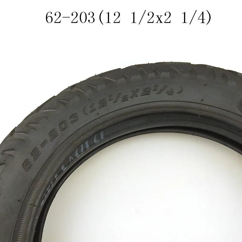 Хорошее качество 12 1/2X2 1/4(62-203) подходит для многих газовых электрических скутеров и электровелосипедов 12 1/2*2 1/4 шины с внутренней трубкой