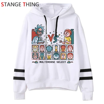 

Rick and Morty Season 4 Funny Cartoon Hoodies Men/women Ricky N Morty Graphic Hip Hop Sweatshirt 90s Fashion Hoody Male/female