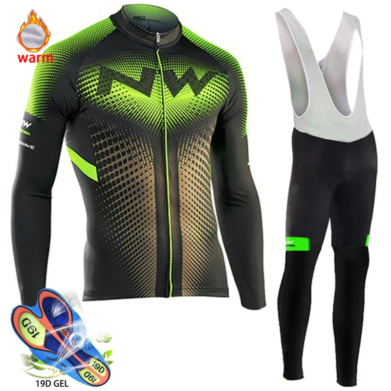 Northwave Pro Team Зимняя одежда для велоспорта дышащая Ropa Ciclismo Одежда с длинным рукавом для горного велосипеда одежда для спорта на открытом воздухе - Цвет: 8