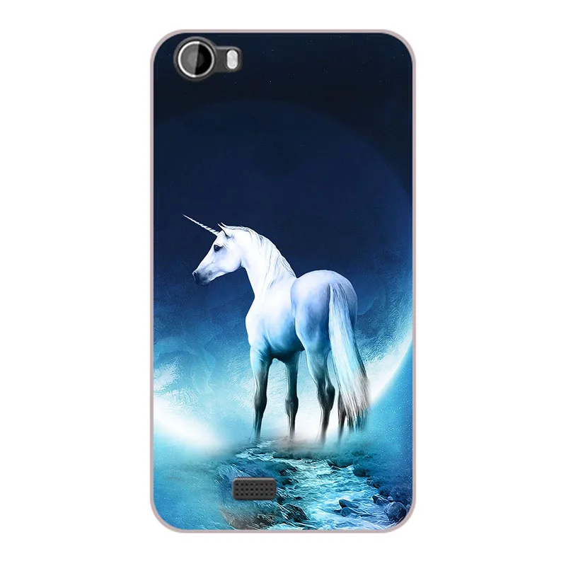 A005 Fundas сумки для Explay Rio(Rio Play) жесткий пластиковый чехол для телефона Explay Rio чехол с милым животным цветком - Цвет: A005