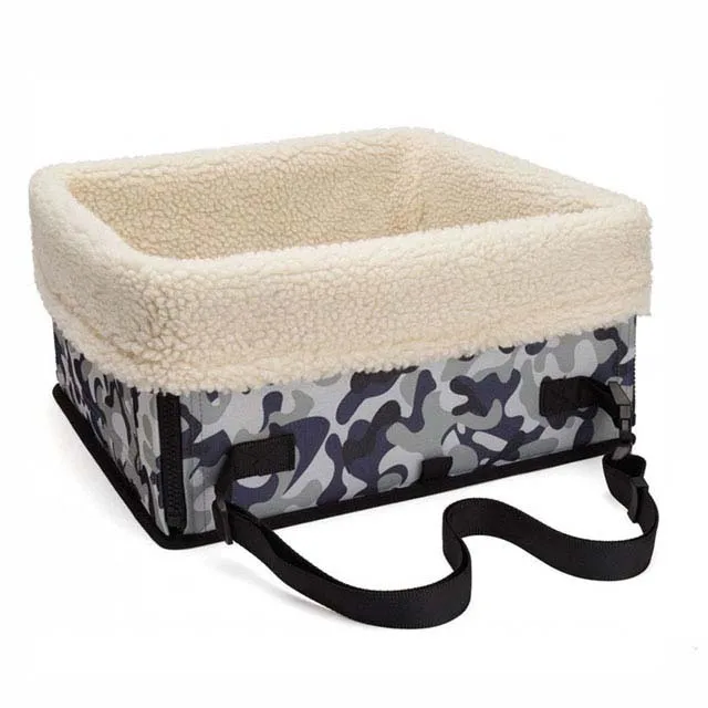 Camouflage TAILUP собака переноска в автомобиль складной Портативный безопасности многофункциональный автомобильный усилитель дорожная кровать Водонепроницаемый для маленькая емкость для корма собак - Цвет: Camouflage