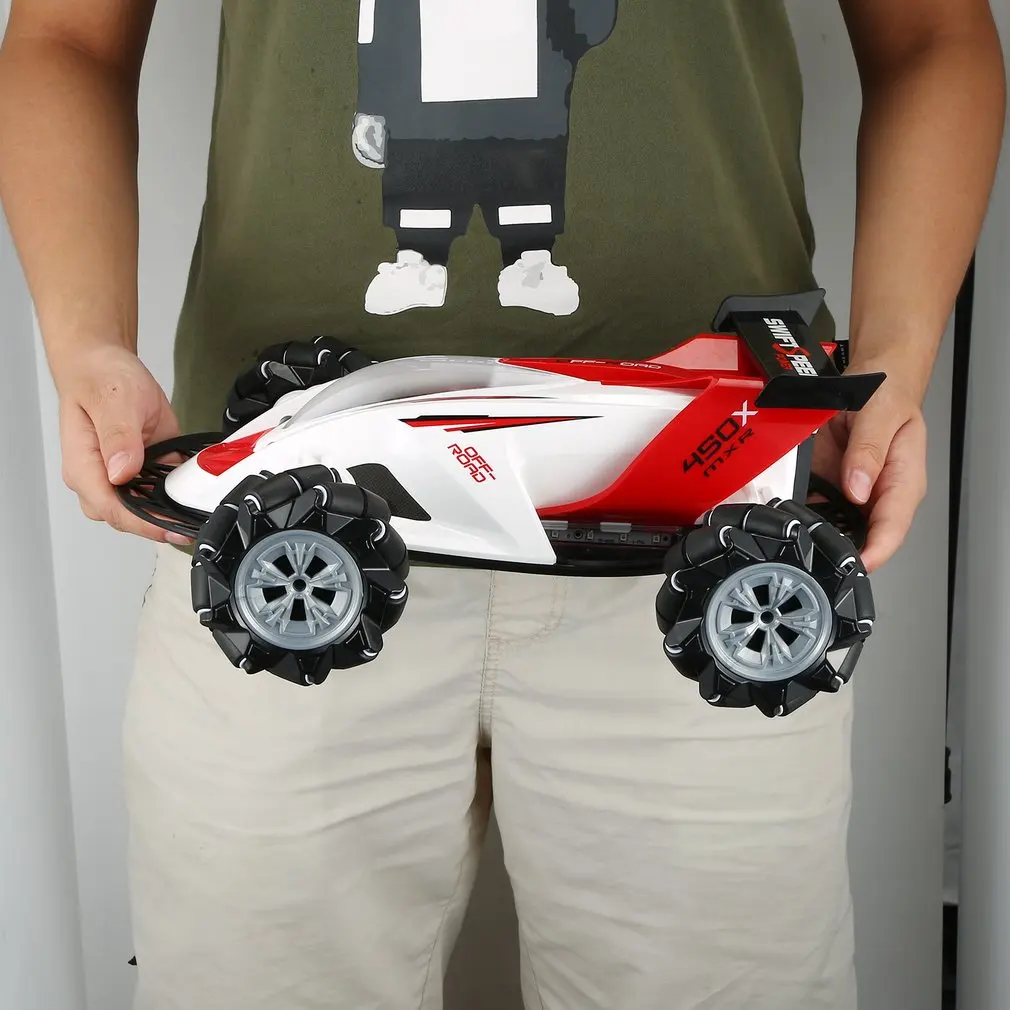 Z108 2,4G 1/10 360 градусов спиннинг трюк RC автомобиль 20 км/ч высокая скорость Mecanum Omni колеса внедорожный Дрифт автомобиль для игрушек Детский подарок